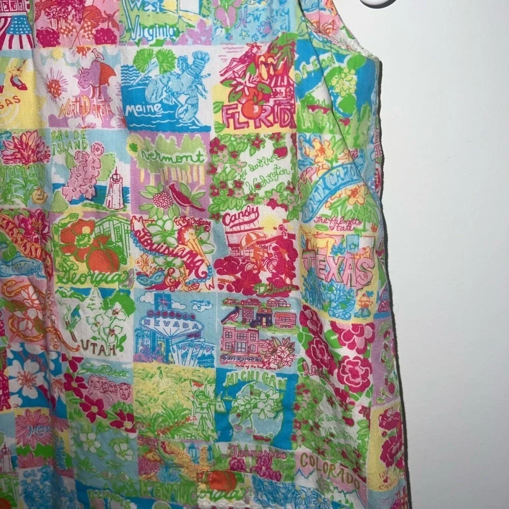 Lilly Pulitzer vibrant sleeveless